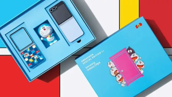 Hp Samsung Galaxy Z Flip6 Edisi Doraemon/ X @TheGalox_