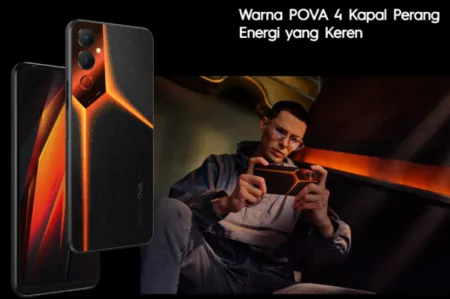 Speifikasi Tecno Pova 4, Hp Gaming 1 Jutaan dengan Baterai Besar 6000 mAh dan Chipset Helio G99