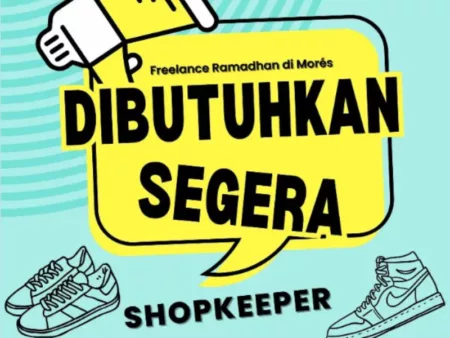 Kirim Langsung! Mores Store Bandung Buka Loker untuk SMA dan SMK, Ini Persyaratannya