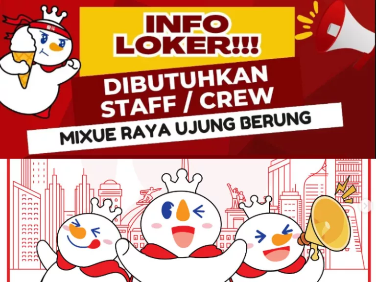 Baru Dibuka! Mixue Bandung Gelar Loker untuk Tamatan SMA dan SMK, Intip Persyaratannya di Sini
