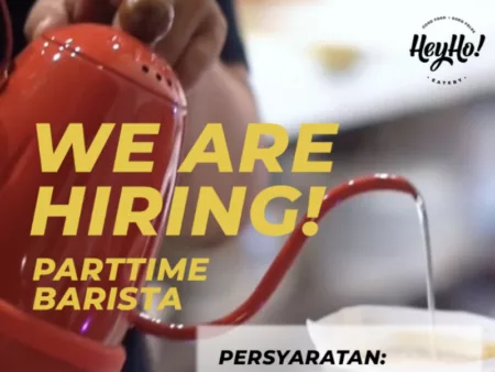 Info Loker Part Time: Heyho Bubat Bandung Buka Lowongan Kerja Terbaru Posisi Barista, Ini Syaratnya