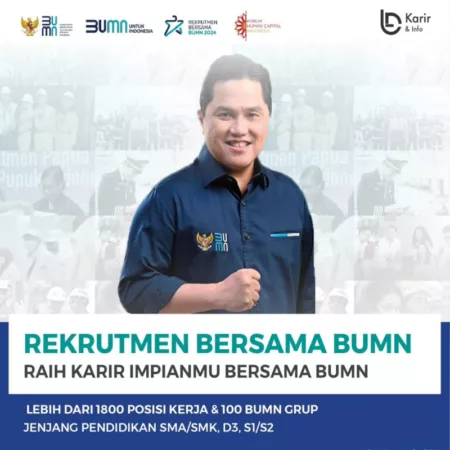 Berikut tiga kelompok yang tidak bisa mendaftar Rekrutmen Bersama BUMN 2024.