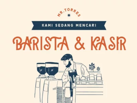 2 Posisi Sekaligus! Mr Torres Caffe n Bakery Gelar Loker Terbaru, Ini Syaratnya