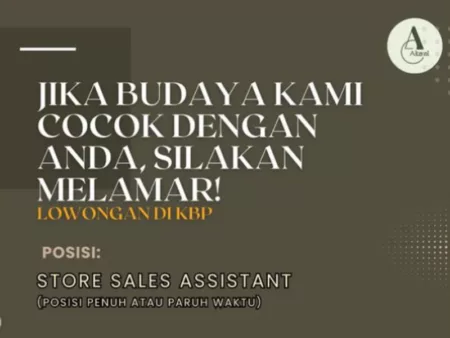 18 Tahun Bisa Daftar! Akaal Bandung Gelar Loker Posisi Store Sales Assistant, Minat?