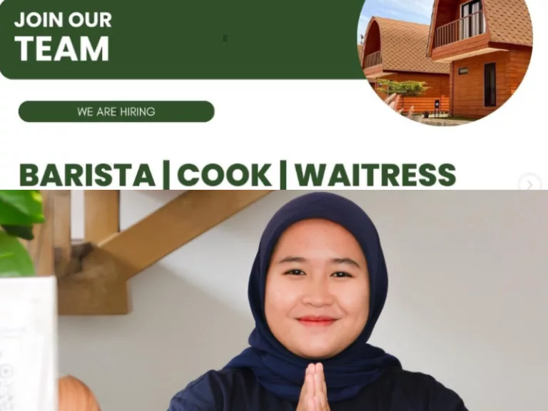 3 Posisi Sekaligus, Sajian Cafe Pakuhaji Eco Resort Bandung Gelar Loker untuk Tamatan SMA dan SMK