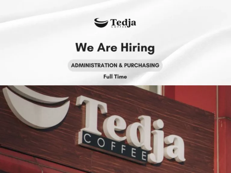 Fresh Graduate Bisa Ikut! Tedja Coffee Bandung Gelar Loker Terbaru, Ini Syaratnya