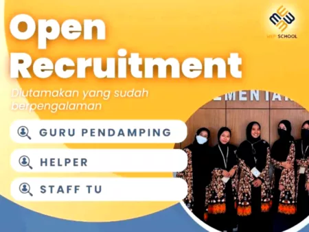 3 POSISI SEKALIGUS! MEP School Bandung Gelar Loker Terbaru untuk Fresh Graduate, Minat?