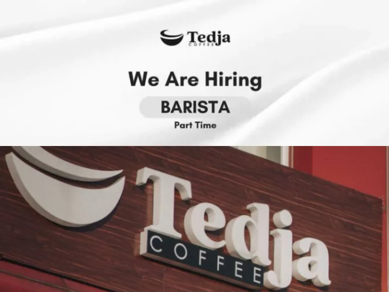 Info Loker Part Time: Tedja Coffee Bandung Gelar Lowongan Kerja Buat Fresh Graduate