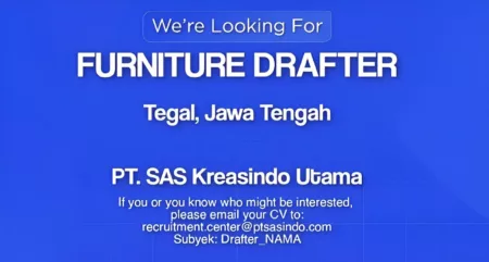 Berikut informasi loker yang diadakan oleh PT SAS Kreasindo Utama.