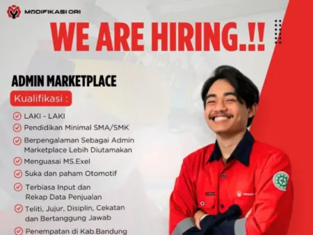 Fresh Graduate Merapat! Modifikasi Ori Bandung Gelar Loker untuk Tamatan SMA dan SMK