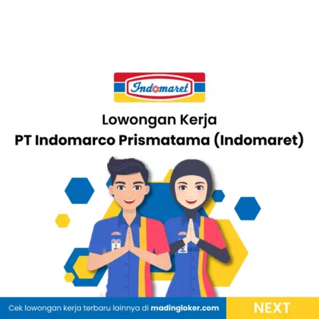 5 POSISI SEKALIGUS! Indomaret Buka Loker Besar-Besaran, Ini Link Daftarnya