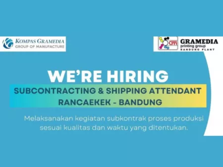 LULUSAN SMA SMK MERAPAT! Kompas Gramedia Bandung Gelar Loker Terbaru, Ini Syaratnya