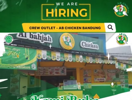 Loker SMP SMA SMK Bandung: Ab Chicken Gelar Lowongan Kerja Posisi Crew Outlet