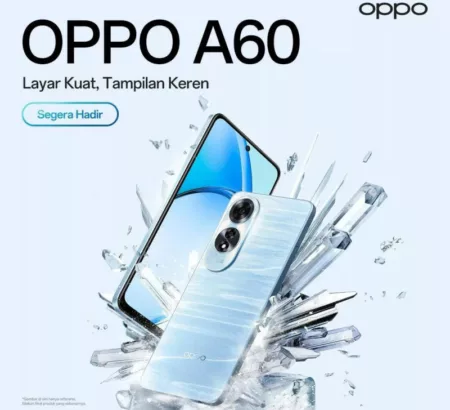 Berikut spesifikasi dan harga HP OPPO A60.