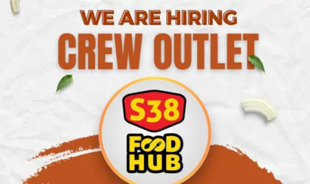 Berikut informasi loker yang diadakan S38 Food Hub.