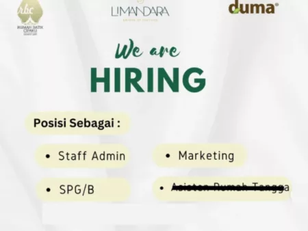 TERSEDIA 3 POSISI! Limandara Group Bandung Buka Loker untuk Lulusan SMA dan SMK