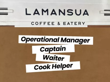 ADA 4 POSISI! Lamansua Coffee and Eatery Bandung Buka Loker untuk Lulusan SMA dan SMK