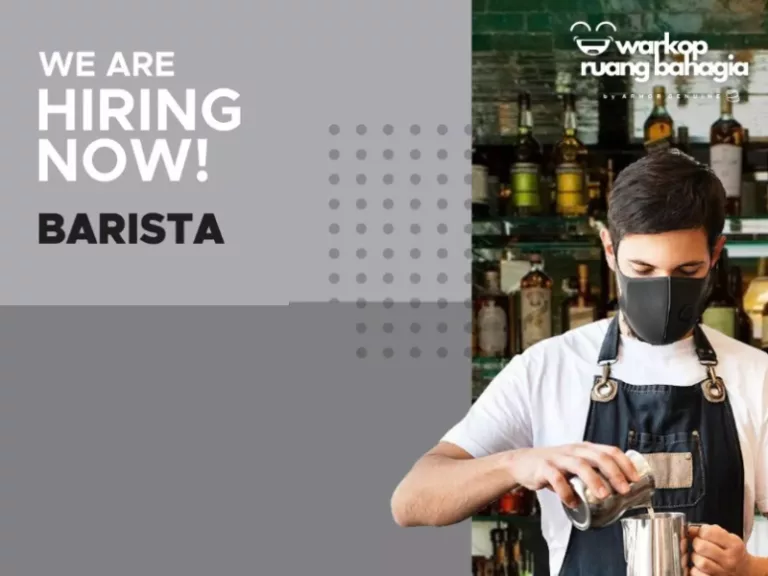 Buat Tamatan SMA dan SMK! Armor Genuine Bandung Gelar Loker Posisi Barista, Ini Syaratnya