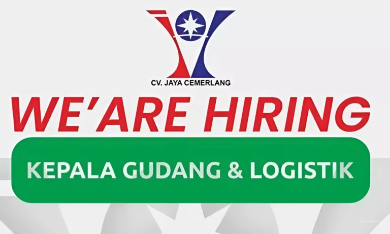 Berikut informasi loker yang diadakan oleh CV Jaya Cemerlang.