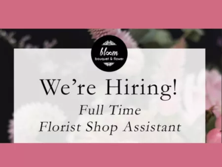 Loker SMA SMK Bandung: Bloom Bouquet and Flower Gelar Lowongan Kerja Terbaru, Ini Syaratnya