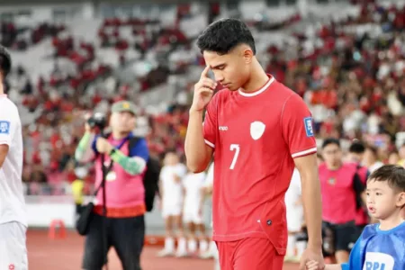 Gelandang Timnas Indonesia, Marselino Ferdinan menyebut bahwa ia dan tim siap melawan Irak dan Filipan setelah ditahan imbang Tanzani 0-0. (Instagram/@marselinoferdinan10)