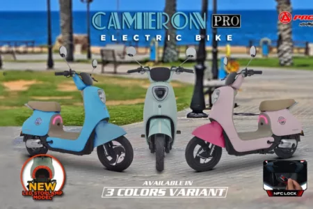 Berikut spesifikasi dan harga sepeda listrik Pacific Cameron Pro. (Pacific)