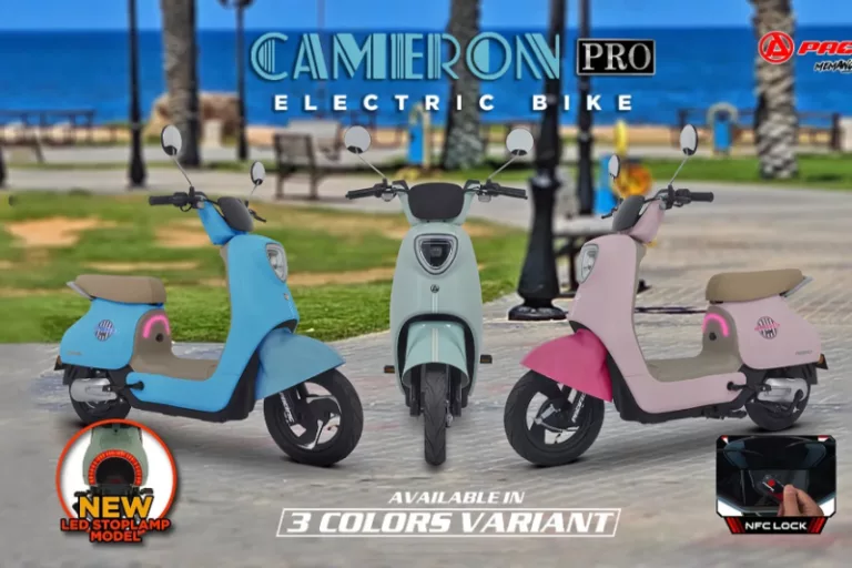 Berikut spesifikasi dan harga sepeda listrik Pacific Cameron Pro. (Pacific)