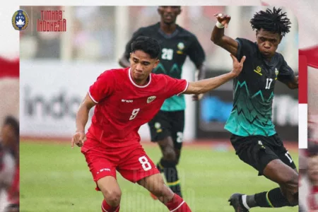 Hasil pertandingan antara Timnas Indonesia vs Tanzania yang bermain di Stadion Madya, Jakarta, 2 Juni 2024. (Instagram/@timnasindonesia)