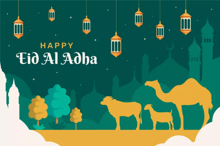 Berikut link twibbon Hari Raya Idul Adha 2024. (Freepik)