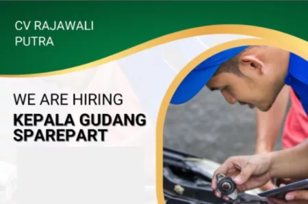 Begini info detail loker dari CV Rajawali Putra