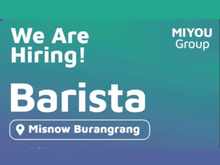 Info Loker Barista: Misnow Bandung Buka Rekrutmen untuk Lulusan SMA dan SMK