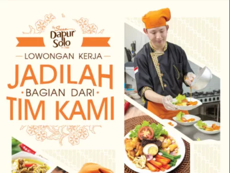 Langsung Datang! Dapur Solo Bandung Buka Loker Walk In Interview untuk Fresh Graduate SMA SMK