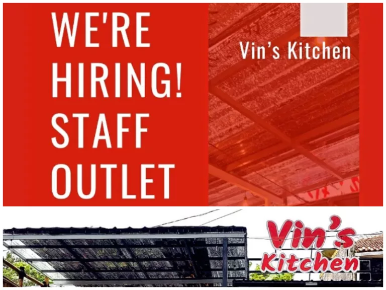 Vins Kitchen Bandung Buka Loker Posisi Crew Outlet, Terbuka untuk Tamatan SMA dan SMK!