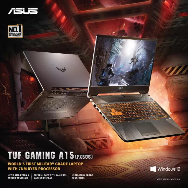 Laptop Gaming ASUS FX506/ ASUS