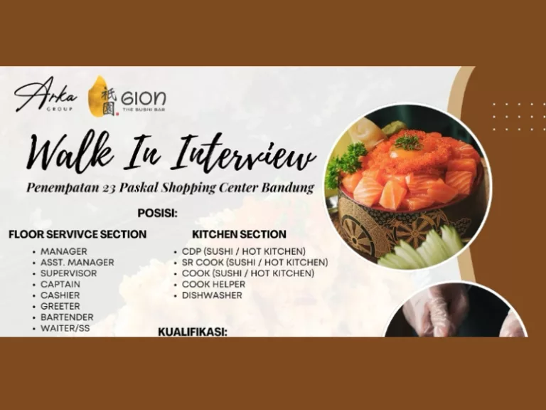 13 Posisi Sekaligus! Arka Group Bandung Buka Loker Walk in Interview untuk Lulusan SMK dan D3