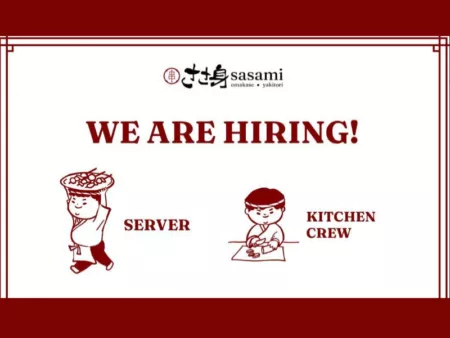 Fresh Graduate Bisa Daftar! Sasami Omakase Yakitori Bandung Buka Loker untuk Tamatan SMK