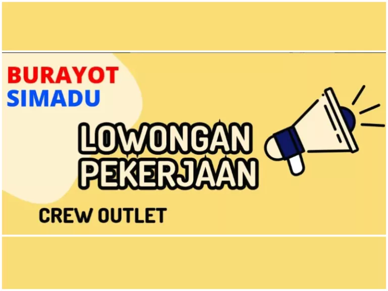 Fresh Graduate Mendekat! Burayot Simadu Bandung Buka Loker Crew Outlet, Ini Syaratnya