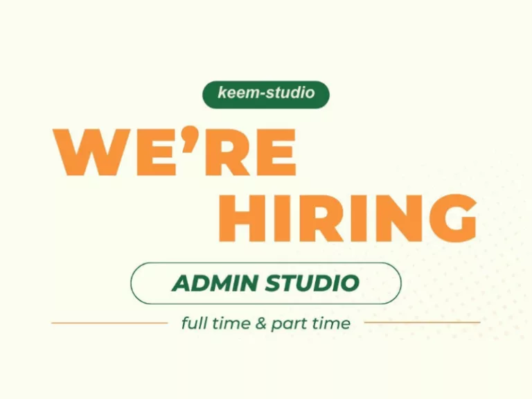 Info Loker Admin: Keem Studio Bandung Buka Lowongan Terbaru, Ini Syaratnya