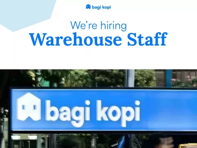 Info Loker Staff Gudang: Bagi Kopi Bandung Buka Lowongan Terbaru untuk Tamatan SMA dan SMK