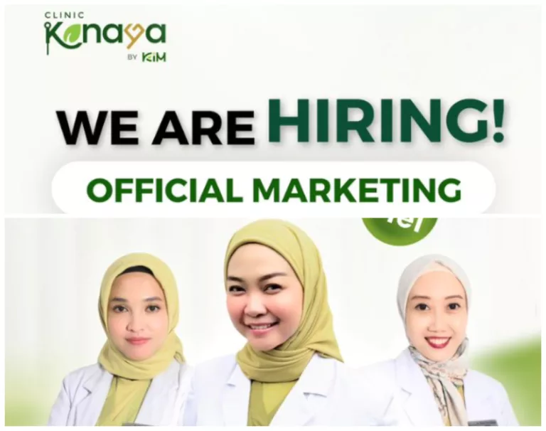 Lulusan SMA SMK Bisa Daftar! Kanaya Clinic Bandung Buka Loker Posisi Official Marketing