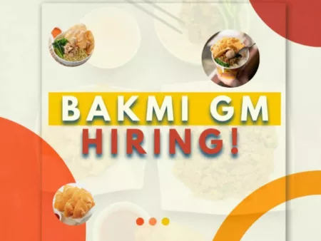 Buat Lulusan SMA SMK! Bakmi GM Bandung Buka Loker Posisi Restaurant Crew