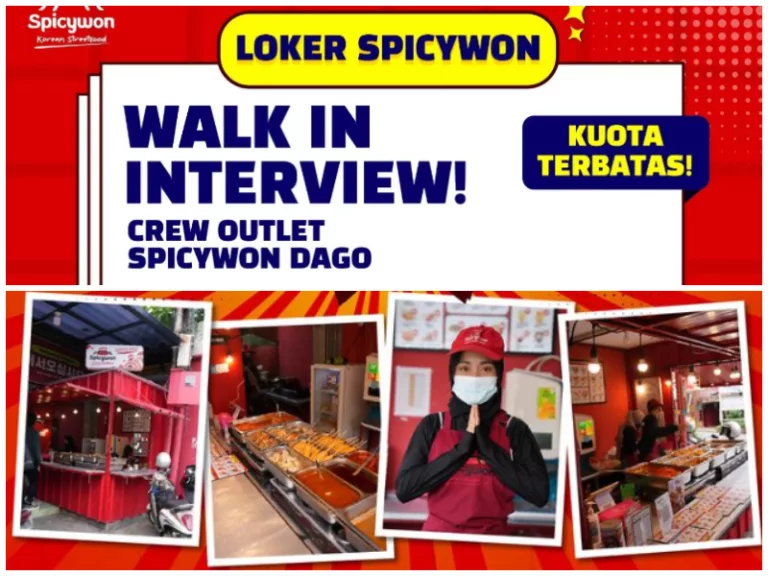 Walk In Interview! Spicywon Bandung Buka Loker Terbaru untuk Lulusan SMA dan SMK, Catat Tanggalnya