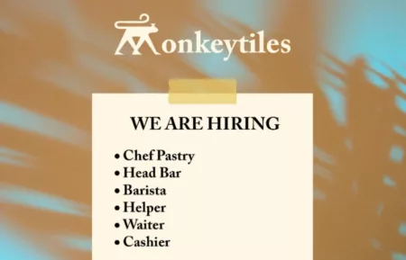 6 Posisi Sekaligus! Monkeytiles Bandung Buka Loker Terbaru, Ini Syaratnya