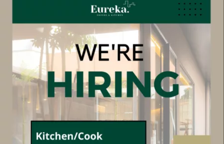 TERBARU! Eureka Coffee Bandung Buka Loker Posisi Cook, Gini Syaratnya