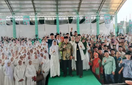 Alumni Cipasung dan Muslimat NU Siap Menangkan Jabar Bahagia, KH Acep : Kita Akan Buat Sejarah Jabar Dipimipin Kiai