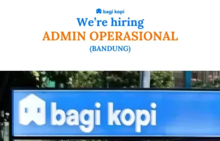 Bagi Kopi Bandung Gelar Loker Terbaru Posisi Admin untuk Lulusan SMA dan SMK