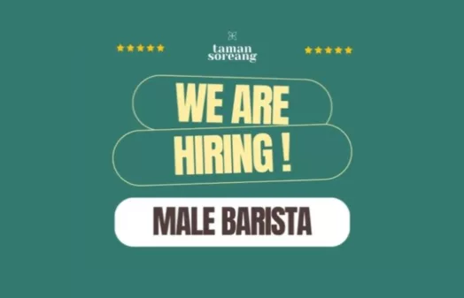 Info Loker Barista: Taman Soreang Bandung Buka Lowongan Kerja Terbaru, Ini Syaratnya