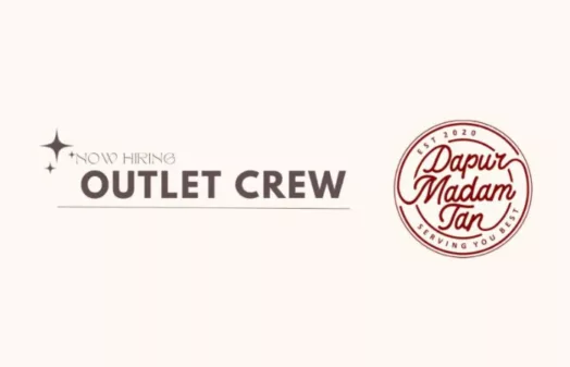 Lulusan SMA SMK Merapat! Dapur Madam Tan Bandung Buka Loker Posisi Crew Outlet