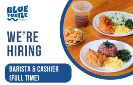 Blue Turtle Bandung Buka Loker Posisi Barista dan Kasir, Lulusan SMA SMK Bisa Daftar!