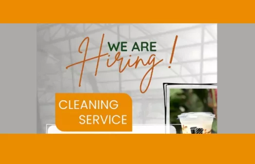 Tamatan SMP Bisa Daftar! Toms Coffee and Toast Bandung Buka Loker Cleaning Service